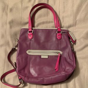 Pink/ Purple Coach Purse